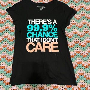 Black Graphic Kids T-Shirt